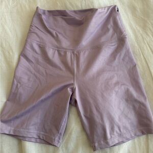 Lilac Aerie Biker Shorts